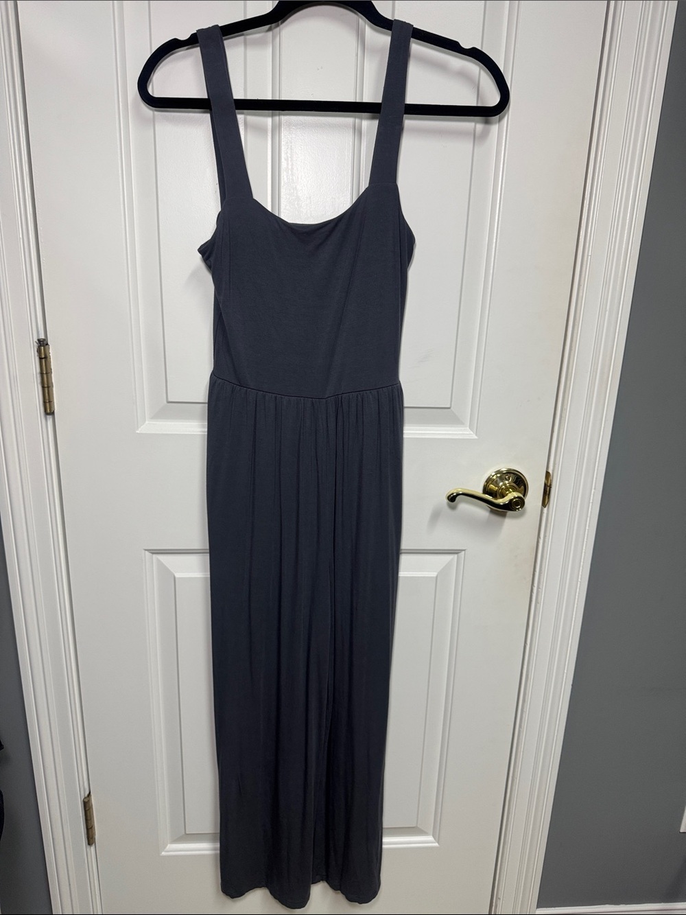 Aritzia Wilfred Sleeveless Maxi Dress - Charcoal